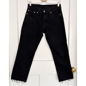 Women’s Levi’s 511 Black Cropped Jeans 30”